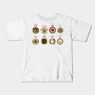 Antique Watch Collection Kids T-Shirt